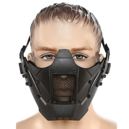 Nuprol Mesh Mask V4 mit Halterung für / ohne FAST Helme schwarz Bild 1 xxx: