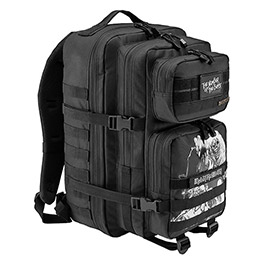 Brandit Rucksack Cooper Iron Maiden NOTB 40 Liter Large schwarz Glow in the dark