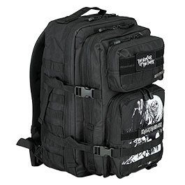 Produktbild zu Brandit Rucksack Cooper Iron Maiden NOTB 40 Liter Large schw ...