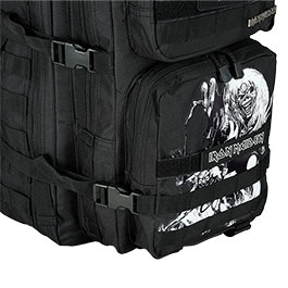 Kleinbild 8 Brandit Rucksack Cooper Iron Maiden NOTB 40 Liter Large schwarz Glow in the dark
