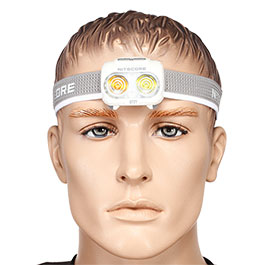 Kleinbild 1 Nitecore LED-Stirnlampe UT27 V2 Dual Power 800 Lumen wei�