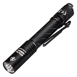 Nitecore LED-Taschenlampe MT2A Pro 1000 Lumen schwarz inkl. Akku, Grtelclip, Ladekabel und Lanyard