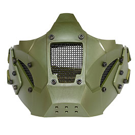 Nuprol Mesh Mask V4 mit Halterung für / ohne FAST Helme oliv Bild 6