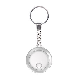 Albrecht Schlsselanhnger Smart Tracker ST-100 Apple Tracker fr iOS Gerte, Bluetooth 5.0 wei