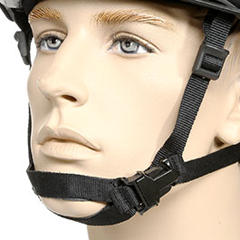 nHelmet FAST Standard Railed Airsoft Helm mit NVG Mount schwarz Bild 6