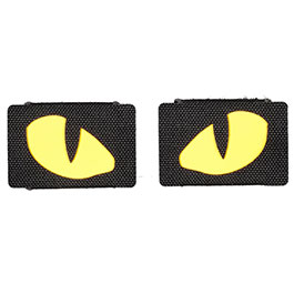 Produktbild zu M-Tac Lasercut Molle Stripes Tiger Eyes schwarz/gelb nachleu ...