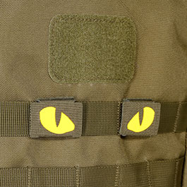 Kleinbild 3 M-Tac Lasercut Molle Stripes Tiger Eyes oliv/gelb nachleuchtend 2er Set