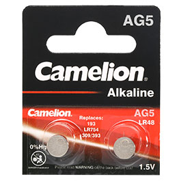 Camelion Alkaline Batterie AG5 / LR48 1,5V - 2er Blister