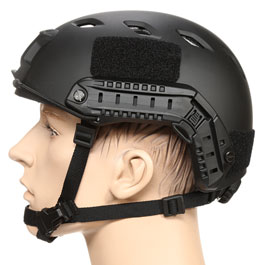 nHelmet FAST BJ Standard Railed Airsoft Helm mit NVG Mount schwarz Bild 1 xxx: