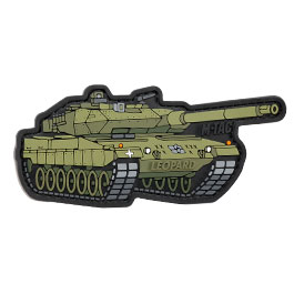 M-Tac 3D Rubber Patch mit Klettflche Leopard 2 fullcolor