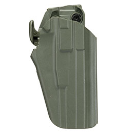 WoSport Universal Type-D Holster Kunststoff m. Grtelhalter fr Pistolen rechts oliv