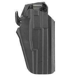 WoSport Universal Type-D Holster Kunststoff m. Grtelhalter fr Pistolen rechts schwarz