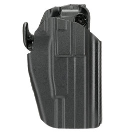 WoSport Universal Type-B Holster Kunststoff m. Grtelhalter fr Pistolen rechts schwarz