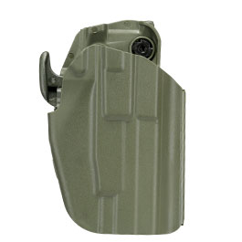 WoSport Universal Type-A Holster Kunststoff m. Grtelhalter fr Pistolen rechts oliv