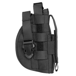 WoSport Universal Battlefield Elite Holster fr Pistolen Nylon-Fabric rechts schwarz