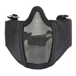 Nuprol Mesh Mask V3 Gittermaske Lower Face Shield mit Ohrabdeckung schwarz Bild 5