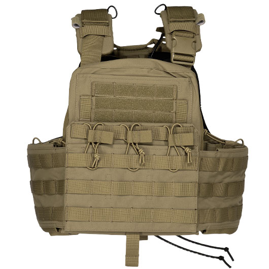 WoSport CPC-Style Plate Carrier Molle-Plattentrger Weste verstellbar oliv