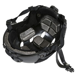 nHelmet FAST PJ Standard Railed Airsoft Helm mit NVG Mount schwarz Bild 9