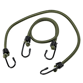 Barbaric Expanderschnur mit Haken 60 cm 2 Stck oliv