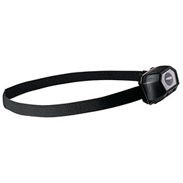 Mil-Tec LED-Kopflampe 4 Leuchtfunktionen schwarz inkl. Ladekabel