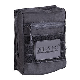 Mil-Tec Koppeltasche mit Klettrcken schwarz