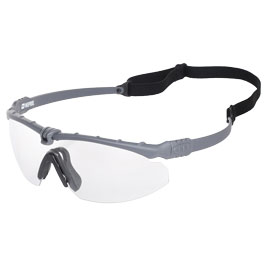 Nuprol Battle Pro Protective Airsoft Schutzbrille grau / klar