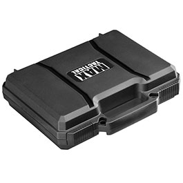 MAX Tactical Pistol Hard Case Pistolenkoffer 30 x 26 x 8,8 cm Waben-Schaumstoff schwarz