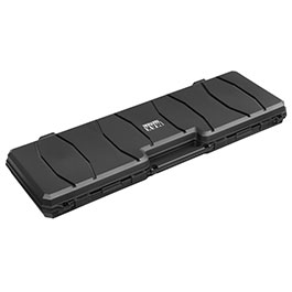 MAX Tactical Hard Case Waffenkoffer 100 x 35 x 10 cm Waben-Schaumstoff schwarz