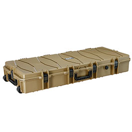MAX Tactical XX-Large Hard Case Waffenkoffer / Trolley 122 x 51 x 18,5 cm PnP-Schaumstoff oliv