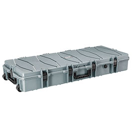 MAX Tactical XX-Large Hard Case Waffenkoffer / Trolley 122 x 51 x 18,5 cm PnP-Schaumstoff grau