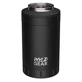Wyld Gear Thermobecher Mutli-Can 354ml/12Oz schwarz inkl. Schraubverschlussdeckel