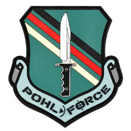 Pohl Force 3D Rubber Patch mit Klettflche Quebec Two fullcolor