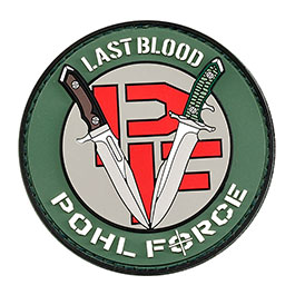Pohl Force 3D Rubber Patch mit Klettflche MK-8/MK-9 Last Blood grn