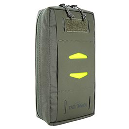 Tatonka Mehrzwecktasche Universal Pouch Molle steingrau oliv 10 x 20 cm inkl. Signalpatch