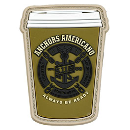 5.11 3D Rubber Patch mit Klettflche Anchors Americano fullcolor