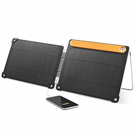BioLite Solarpanel 10+ orange 10 Watt mit 3200 mAh Akku