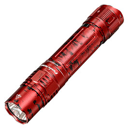 Fenix LED-Taschenlampe PD36R Pro 2800 Lumen red camouflage inkl. USB-C Ladekabel, Lanyard, Grtelclip & Nylonholster