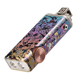 Fenix LED-Schlssellampe APEX 20 760 Lumen Mix Iridescent inkl. USB-C Ladekabel, Lanyard & Schlsselring