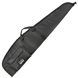 MAX Tactical Classic Advanced Nylon Gewehr-Futteral gepolstert mit Zusatztasche fr 118cm Gewehre schwarz