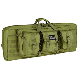 MAX Tactical 94 cm Heavy Duty Deluxe Single Soft Rifle Bag / Gewehr-Futteral f. ein Gewehre mit Zubehr oliv