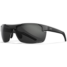 Wiley X Sonnenbrille Prime Captivate mattschwarz Glser grau inkl. Brillenbeutel