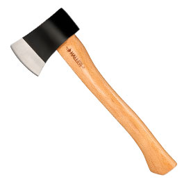 Haller Axt 36 cm Buchenholz inkl. Lederscheide