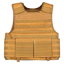 Nuprol PMC Plate Carrier Molle Modularweste tan