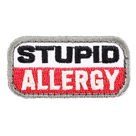 Mil-Spec Monkey Patch mit Klettflche Stupid Allergy fullcolor