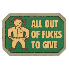 Mil-Spec Monkey 3D Rubber Patch mit Klettflche All Out multicam
