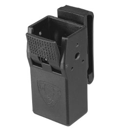 APS Lockable Schnellzieh-Magazinholster Polymer f. CZ / SIG / KMR Magazine schwarz - Tactical Version