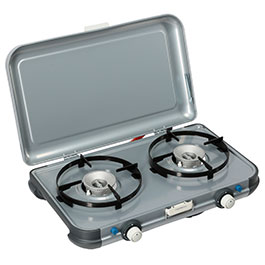 Kleinbild 2 Campingaz Camping Kitchen 2 Camping Gaskocher mit 2 Kochfeldern silber / grau