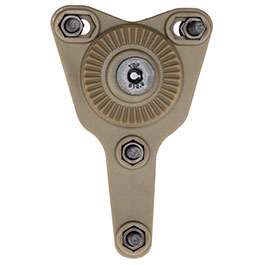 IMI Defense SBA-2 Adapter Safariland Zubehr auf Roto Retention System tan