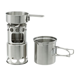 FOX Outdoor Kochset Travel mit Kocher