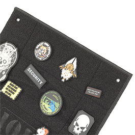 Kleinbild 3 VanOs Patch Wall small black mit Aufhngesen